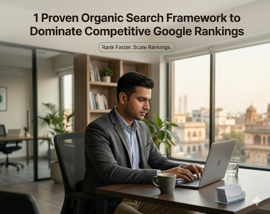 1 Proven Organic Search Framework For Google Rankings